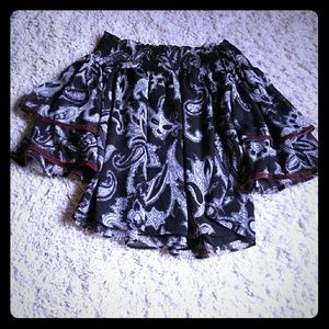 Shimmer off the shoulder shirt!